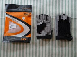 NEUE Bike Handschuhe grau-schwarz Gr. XS/S - 226236