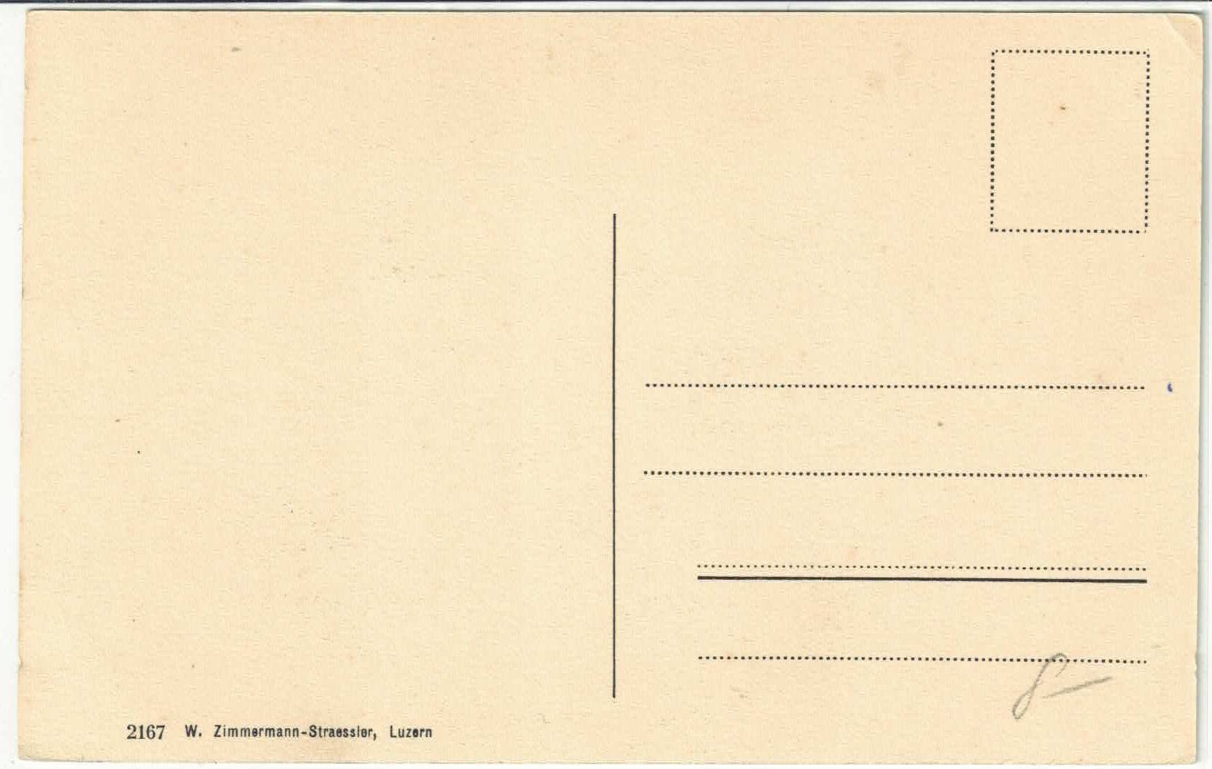 Cartoline postali: Luzern mit Gütsch – Usato da Ettingen venduto da Kartenplanet 1