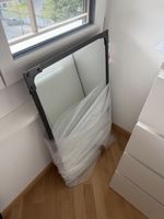 Miroir rectangulaire cadre en fer forgé noir bon état