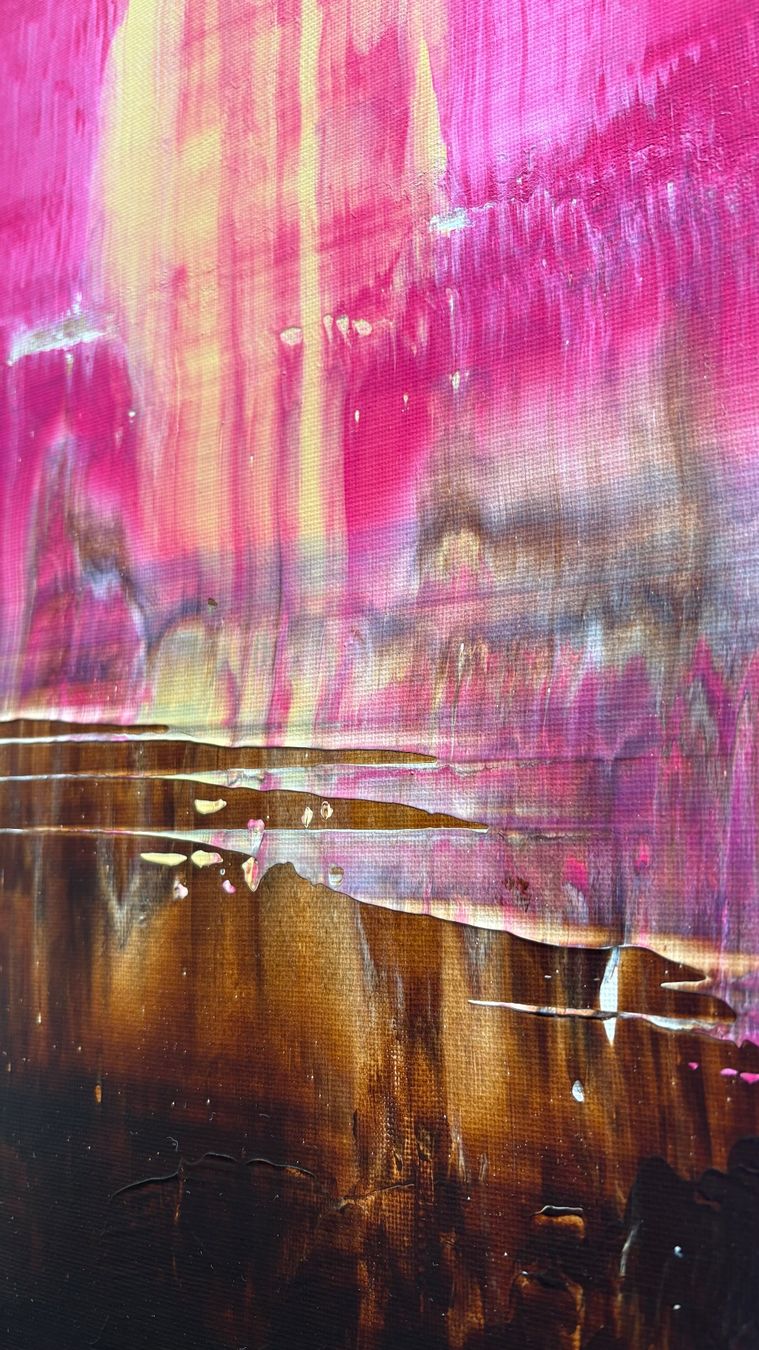 Dipinti: Original abstraktes Acrylbild, 70x50 cm – Nuovo e nell'imballaggio originale da Kirchlindach venduto da GeibKeller 5
