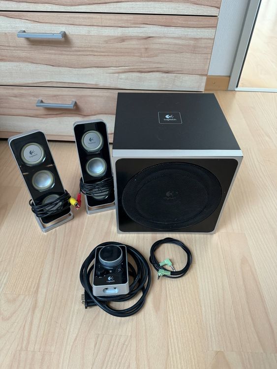 Logitech Z4 PC Lautsprecher (Gebraucht) in St.Gallen für CHF 15 – mit ...
