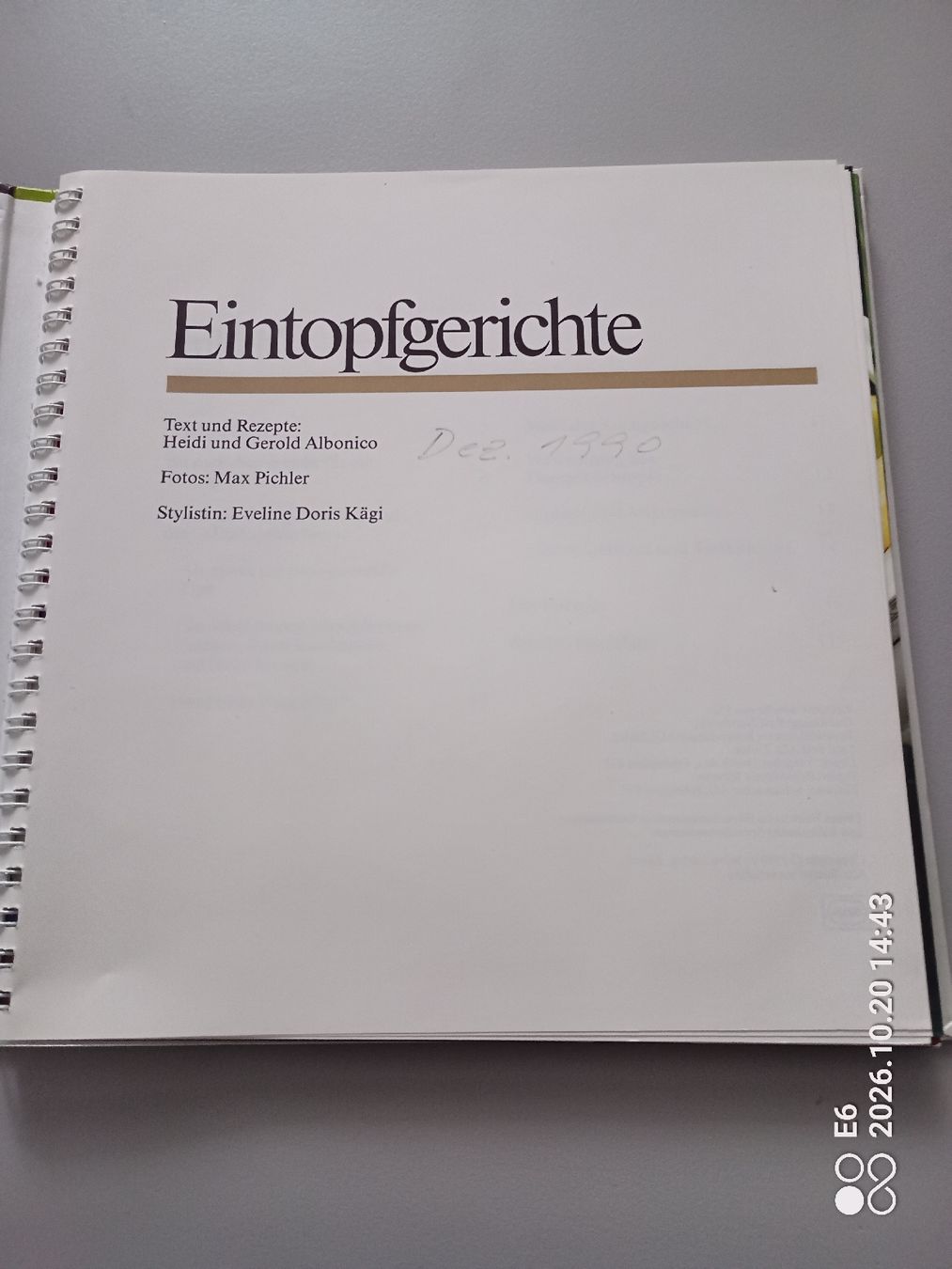 Libri: Buch: Leckere Eintopfgerichte – Usato da Zürich venduto da Mitzi6 1