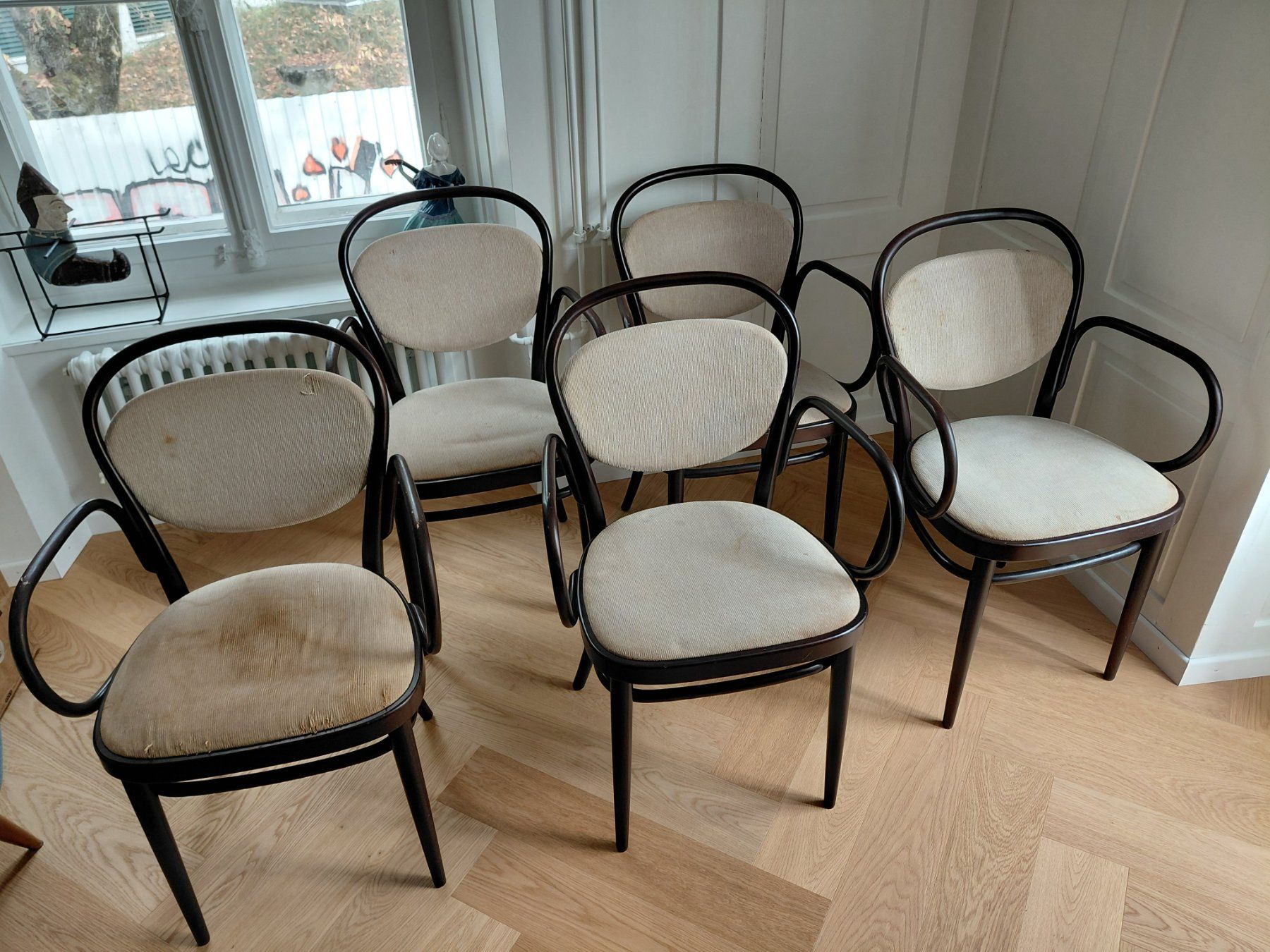 Thonet Sedie: 5 Stühle (Thonet) – Usato da Zürich venduto da benski34