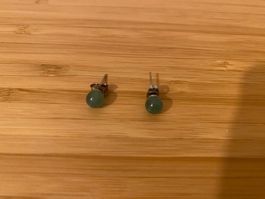 Ohrstecker türkis-grün