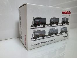 Märklin H0 Kesselwagen-Set 46436 Bauart Zs Epoche VI