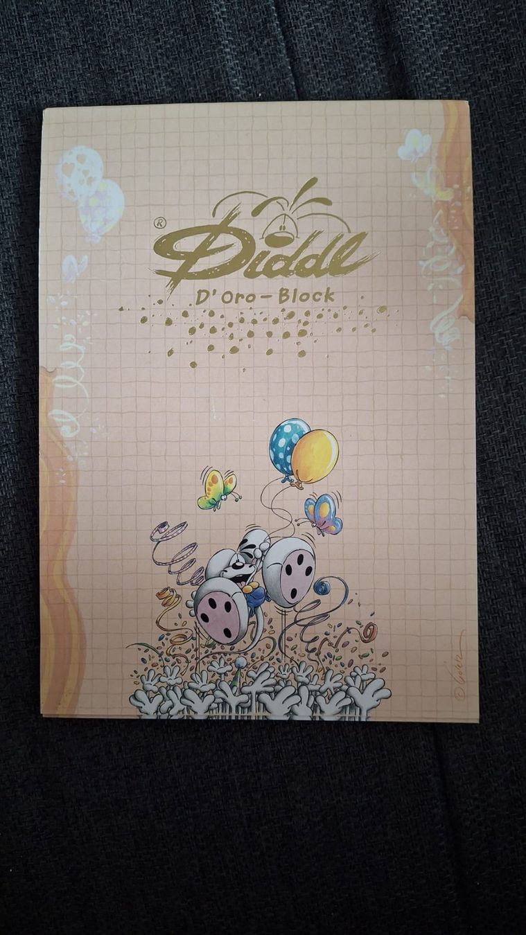 Blocchi: Diddl d'oro Block A5 – Usato da Wil SG venduto da FionaSmile