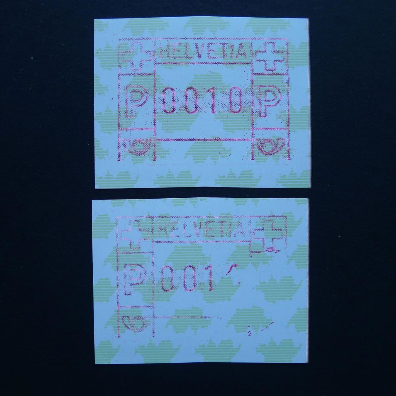 Alle Briefmarken: 2003 Nr. 9y mit verschobenem Aufdruck – Gebraucht aus Dagmersellen von wyss1982