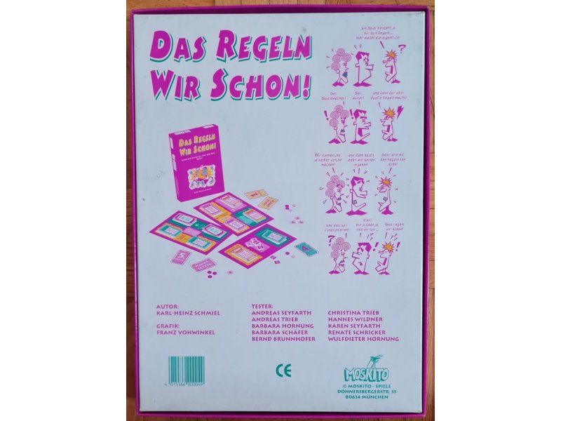 Jeux: Brettspiel "Das Regeln wir schon" – D'occasion à Zürich par Desmond01 1