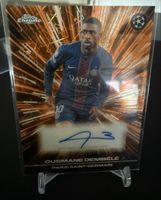 Topps Chrome - Ousmane Dembele - Black Lazer Orange /25