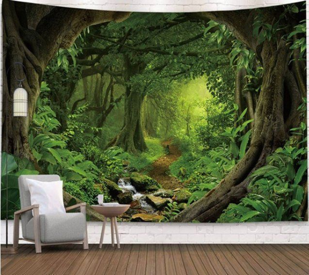 Foto & Immagini: Wandbehang Wald 150cm x 130cm – Nuovo e nell'imballaggio originale da Walenstadt venduto da emynmuil1