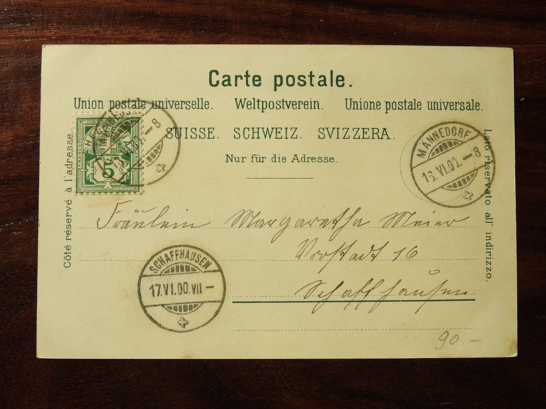 Cartoline postali: Gruss aus Männedorf schöne AK – Usato da Rain venduto da 999-800-K 1