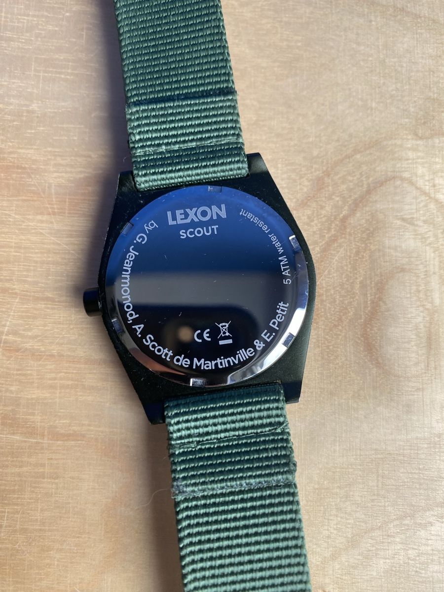 Orologi: Lexon Scout Armbanduhr Grün – Usato da Stäfa venduto da Clandestino04 2