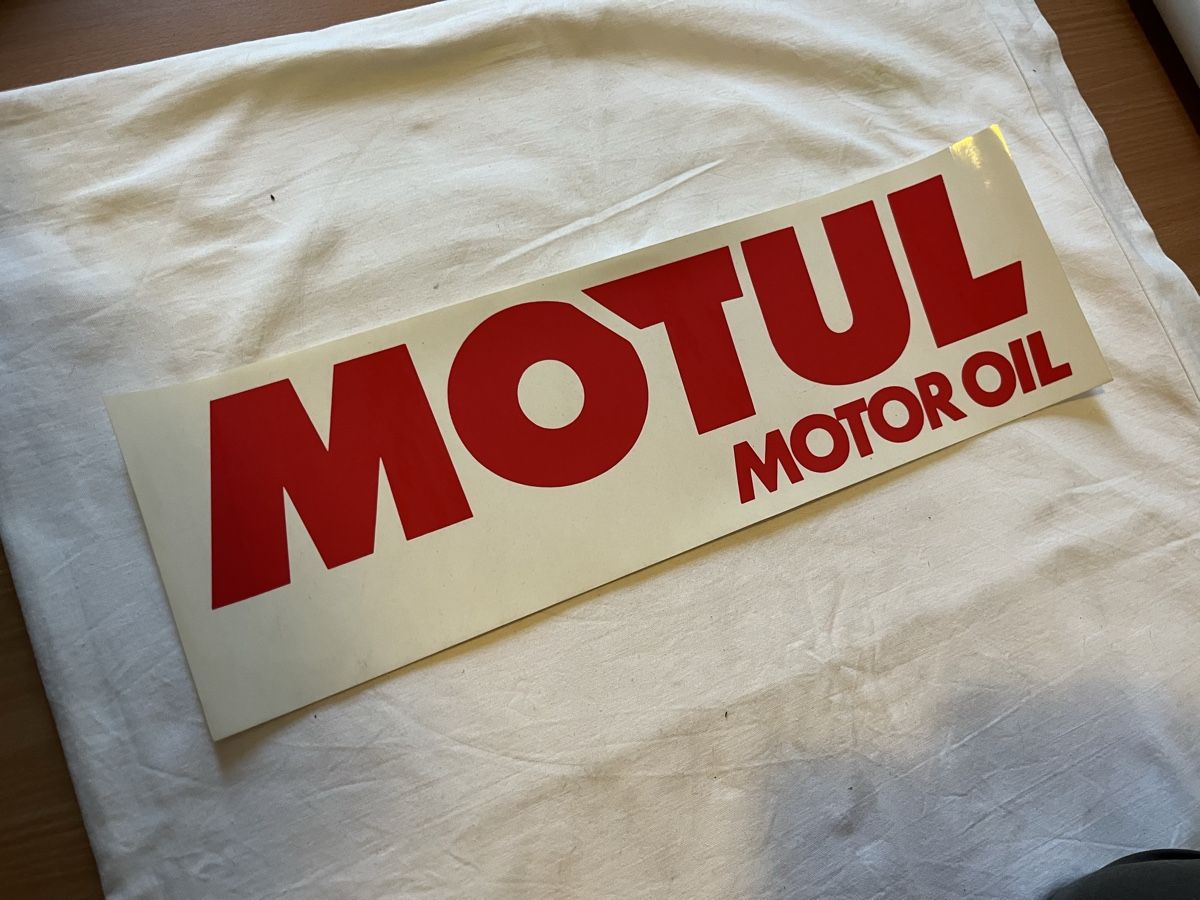 Motul Autocollants: Motul Sticker Vintage Gross – Neuf (Voir description) à bretzwil par nightflasher 2