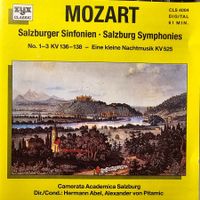 Mozart / Camerata Academica Salzburg - Salzburger Sinfonien