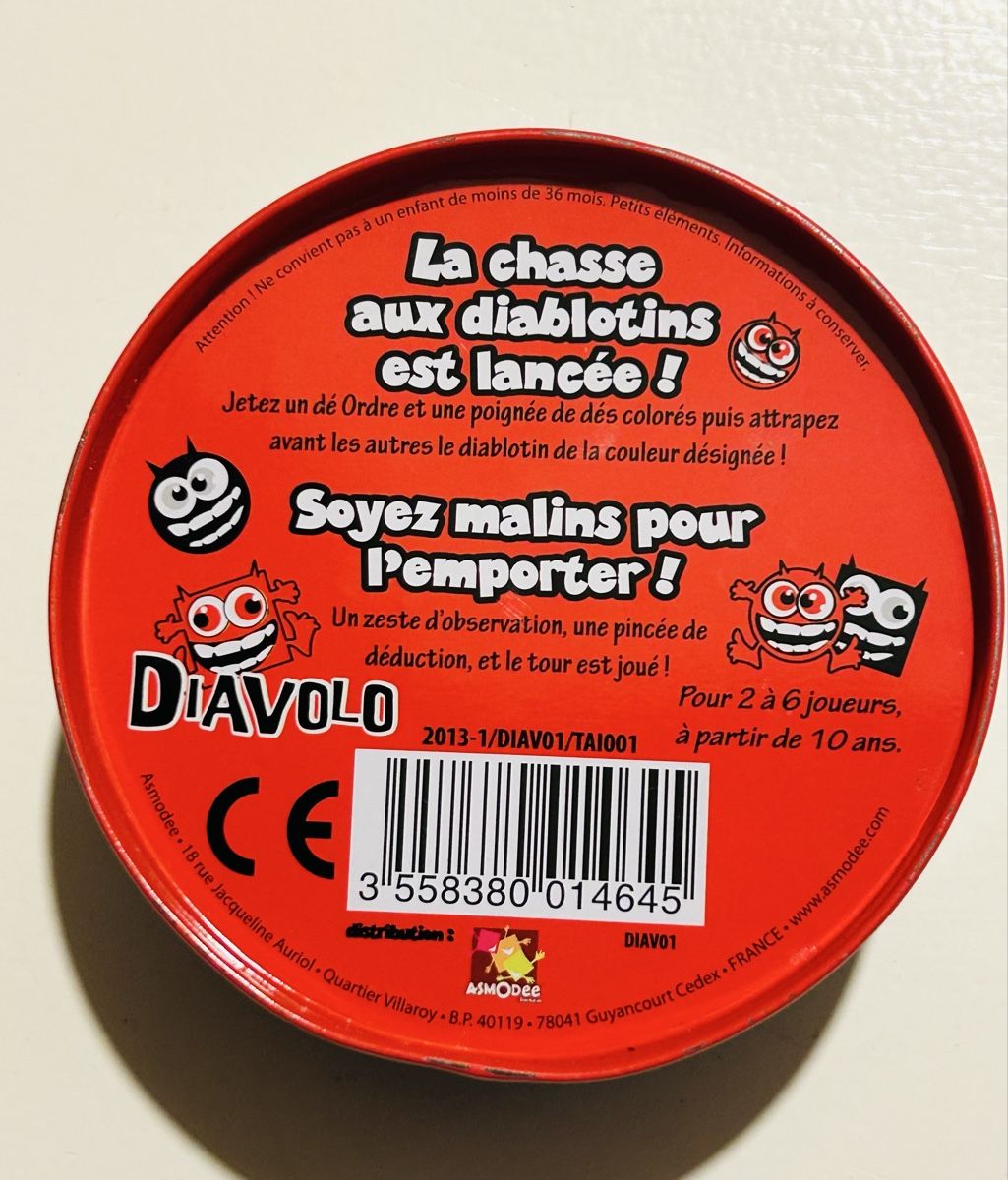 Jeux: Dobble Diavolo  – D'occasion à Suscévaz par ade_t8x2 2