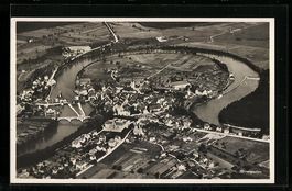 AK Bremgarten, Fliegeraufnahme