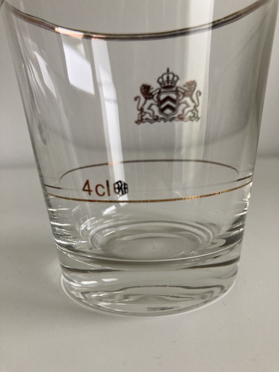 Bicchieri: 6 Whisky Gläser mit Eichstrich und Motiv – Usato da Zwingen venduto da Kult2000 2