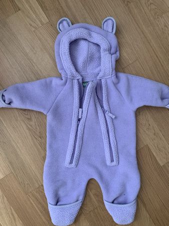 Fleece Overall, lila, Gr. 3-6 Mt. 