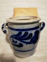 Vase / Topf mit Malereien