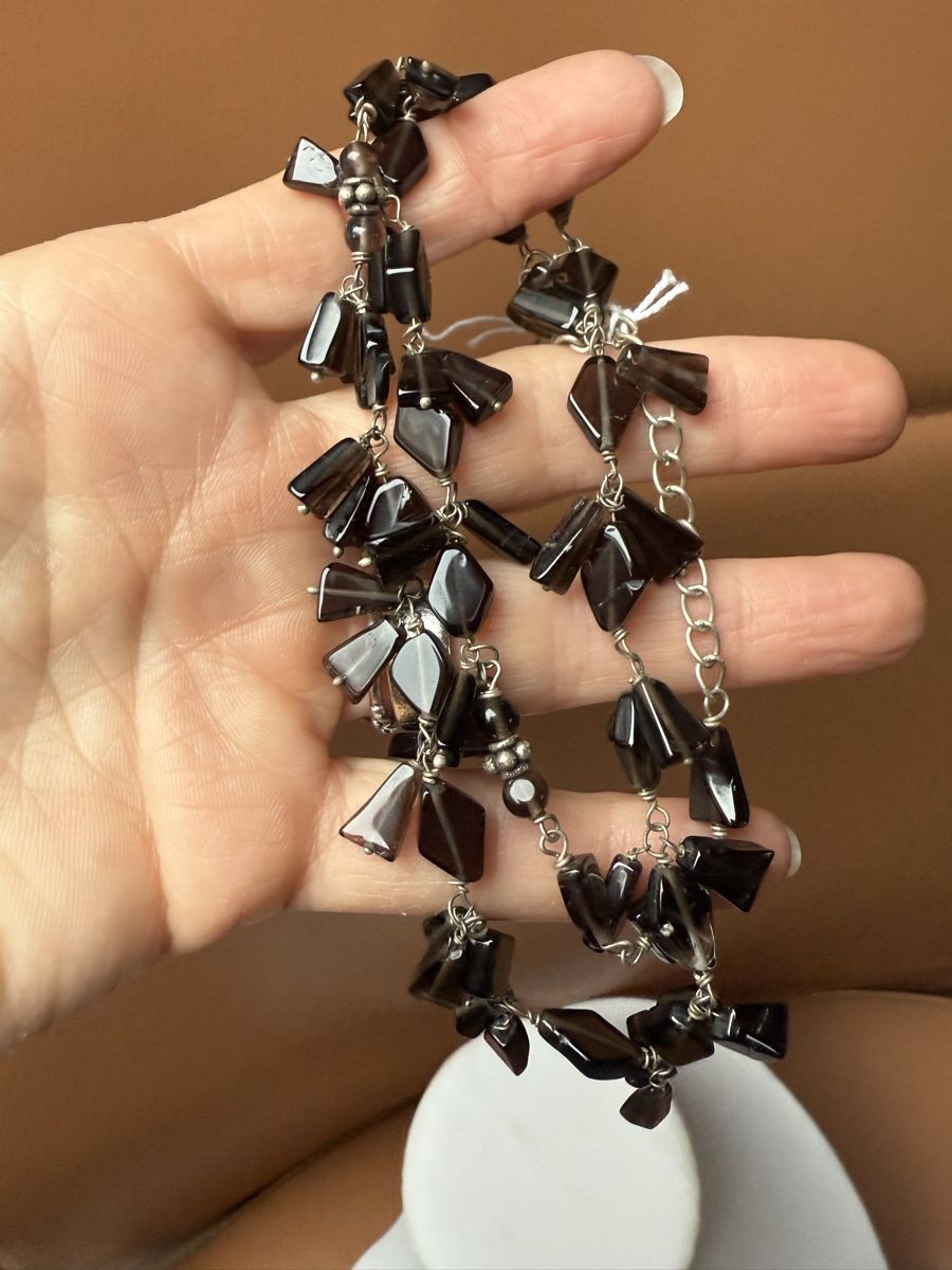 Catenine: Rauchquarz Kette NEU – Nuovo e nell'imballaggio originale da Basel venduto da Chili007 5