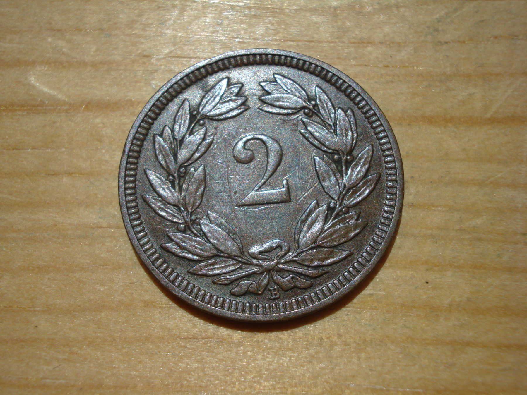 Tutti le monete: (H3) 2 Rappen 1897 VZ – Usato da Erlach venduto da Net-Coins 1