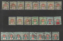 Helvetia - Suisse, 1883-1906