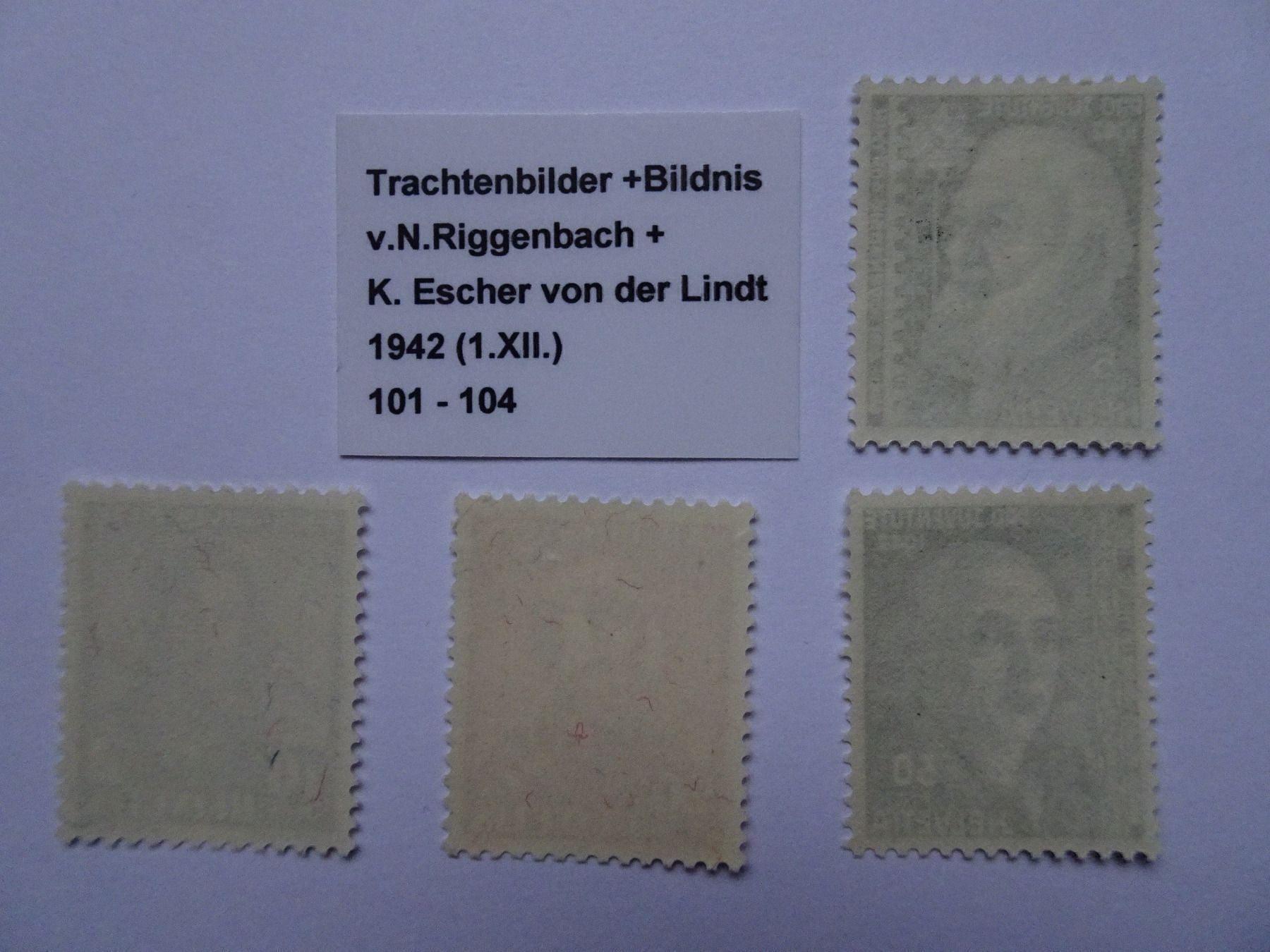 Tous les timbres: PJ 1942** – Neuf (Voir description) à Aadorf par Chnorli-Furz 1