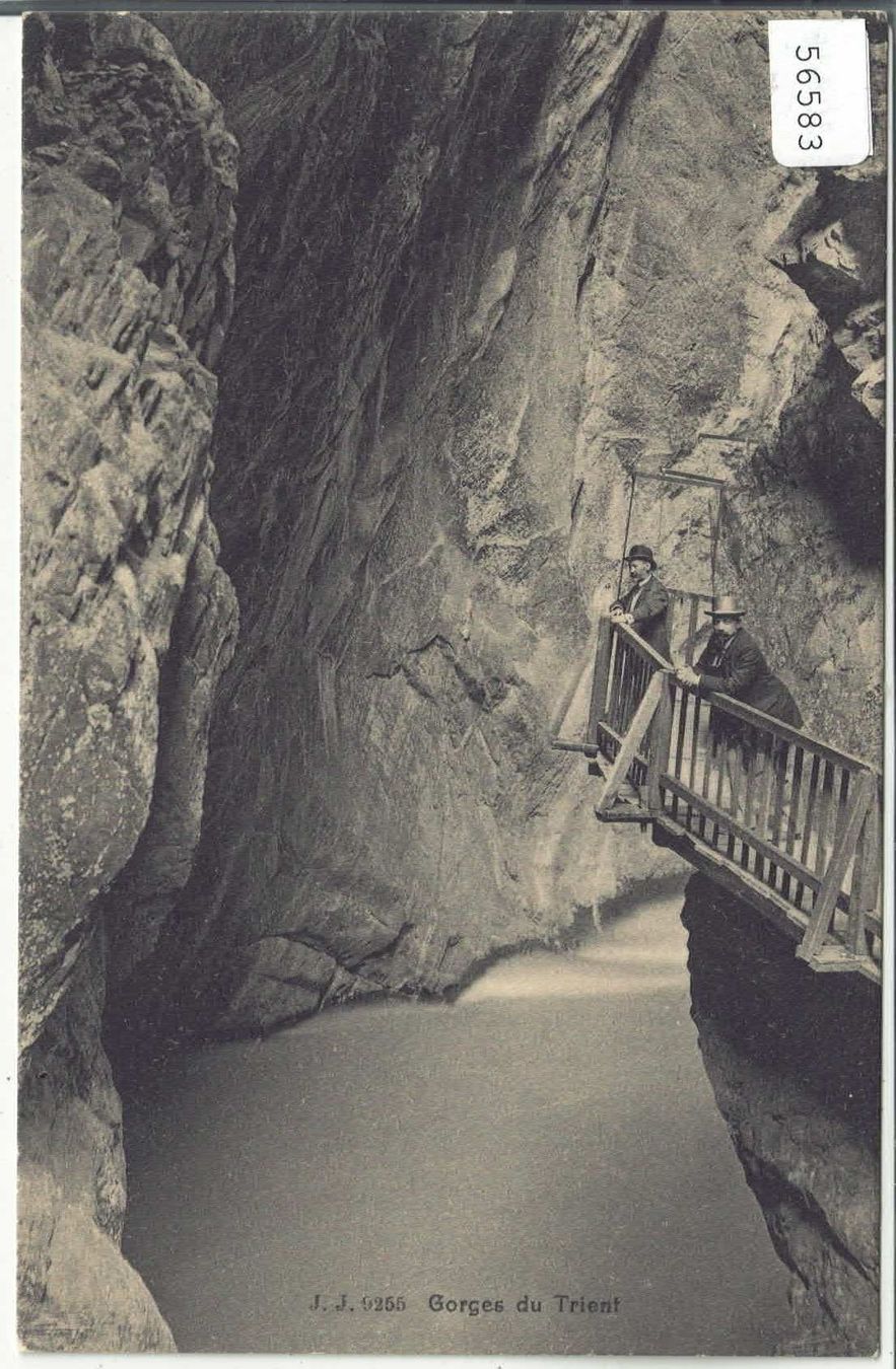 Cartoline postali: Vernayaz - Gorges du Trient – Usato da Ettingen venduto da Kartenplanet