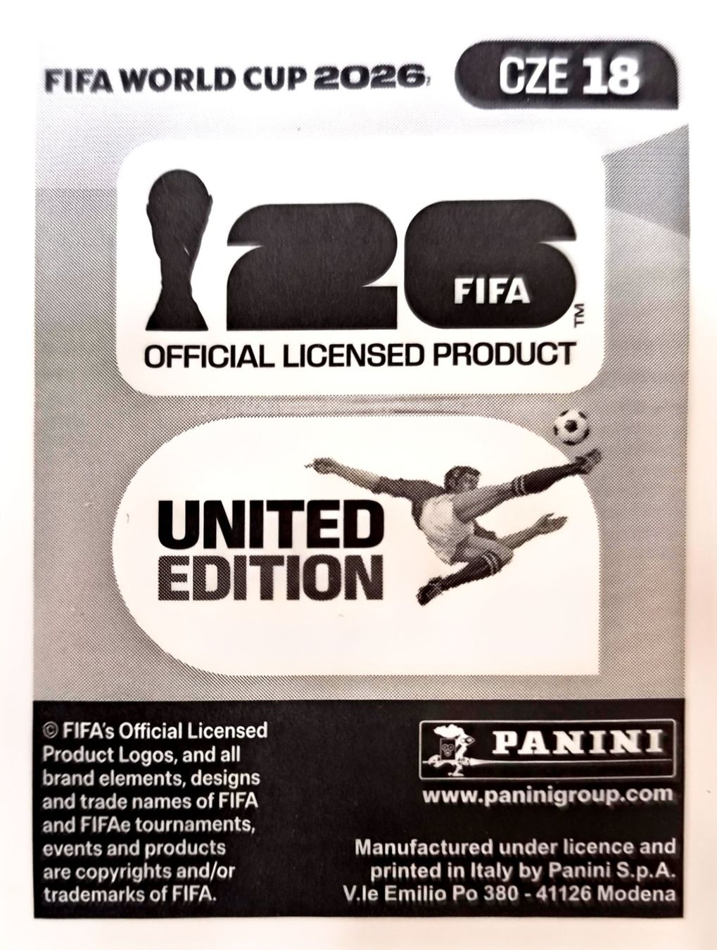 Panini Carte collezionabili: Carte FIFA World Cup 2026 CZE 18 – Usato da Clarens venduto da rim_g98y 1