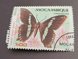 Mosambik 1979 Schmetterlingen
