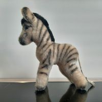 Vintage 60er 70er Jahre Plüschtier Spielzeug Zebra Steiff ?