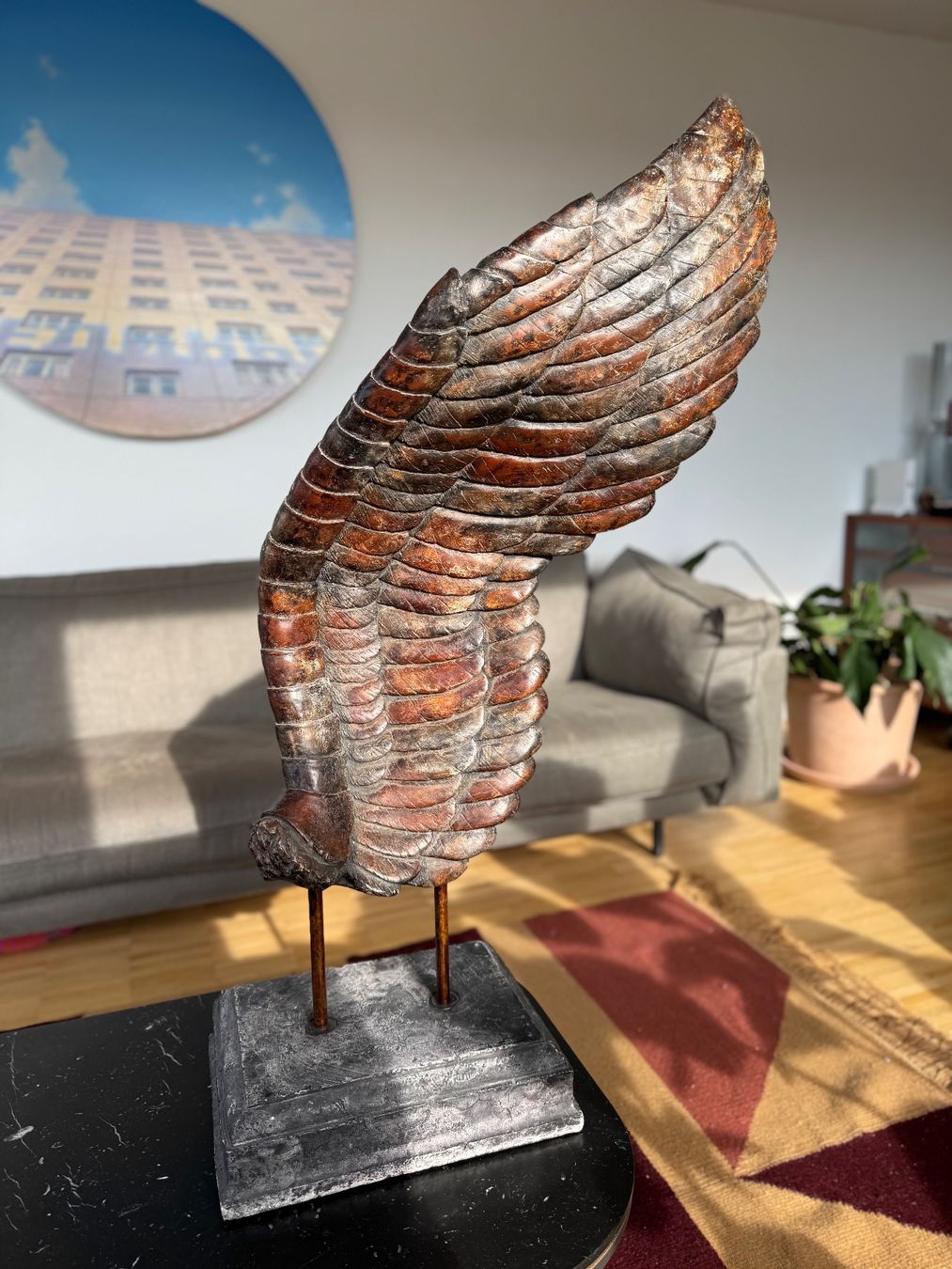 Sculture & Statue: Flügel Kunstobjekt - beflügelnd – Usato da Zuerich venduto da John 1