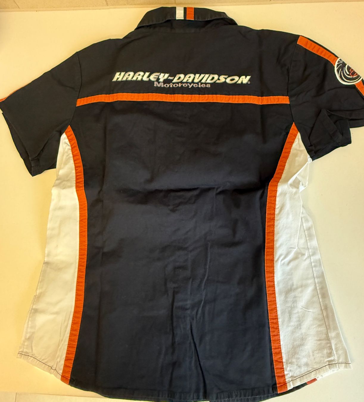 Harley-Davidson Camicette: Harley-Bluse, Damen, kurzarm, Grösse M – Usato da Steinhausen venduto da Erwa1 1