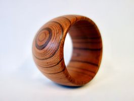 Armreif aus Holz Holzarmreif Armband Ring Bracelet en bois