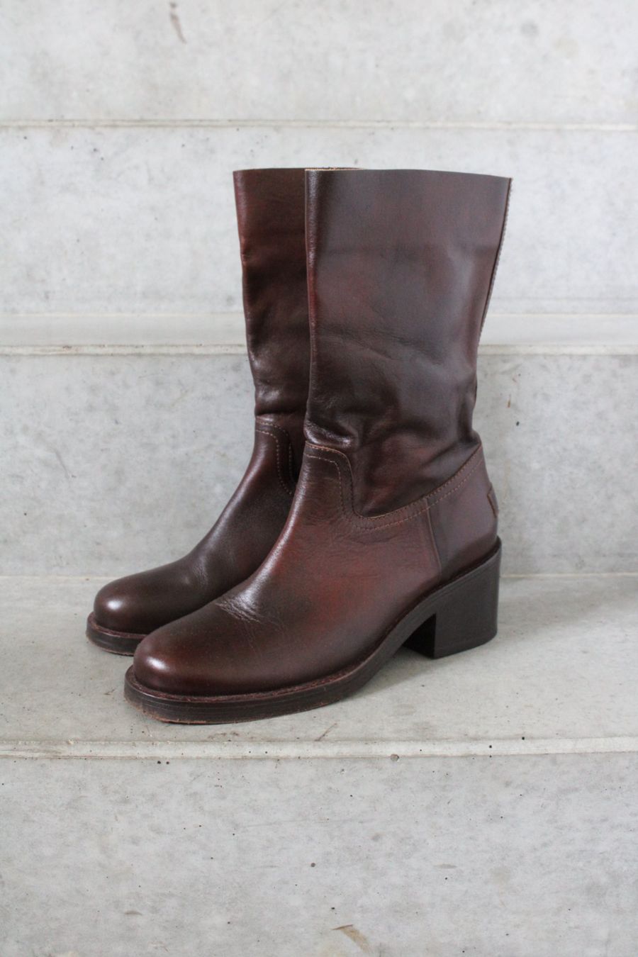 Navyboot Scarpe da donna: Shabbies Amsterdam Boots – Usato da St. Gallen venduto da look-twice