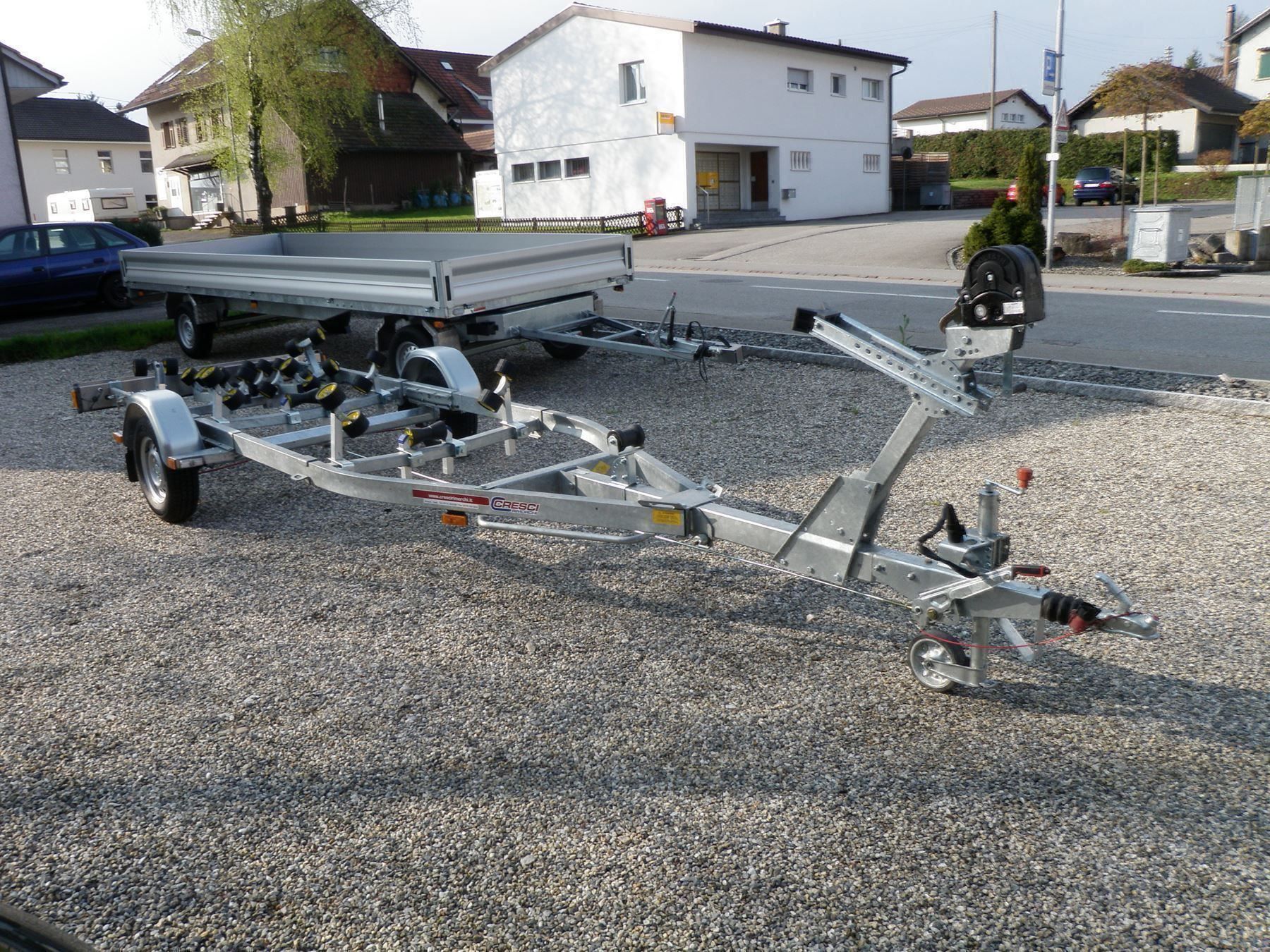 Cresci Rimorchi: Cresci Bootsanhänger abkippbar 1000kg – Nuovo e nell'imballaggio originale da Gunzgen venduto da HofmannAnhaenger 1
