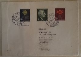 ZB140) 1947, Pro Juventute auf Brief nach Italien