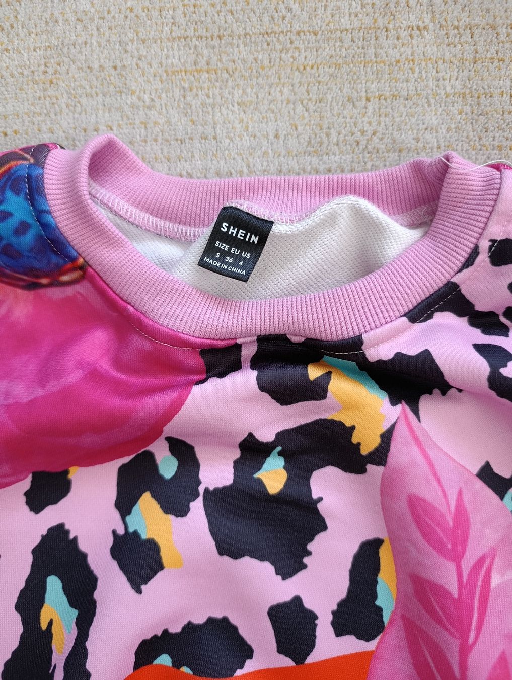 Shein Pulls & Sweat-shirts: PULL COLORÉ ROSE S – Neuf (Voir description) à Sierre par shirley04 4
