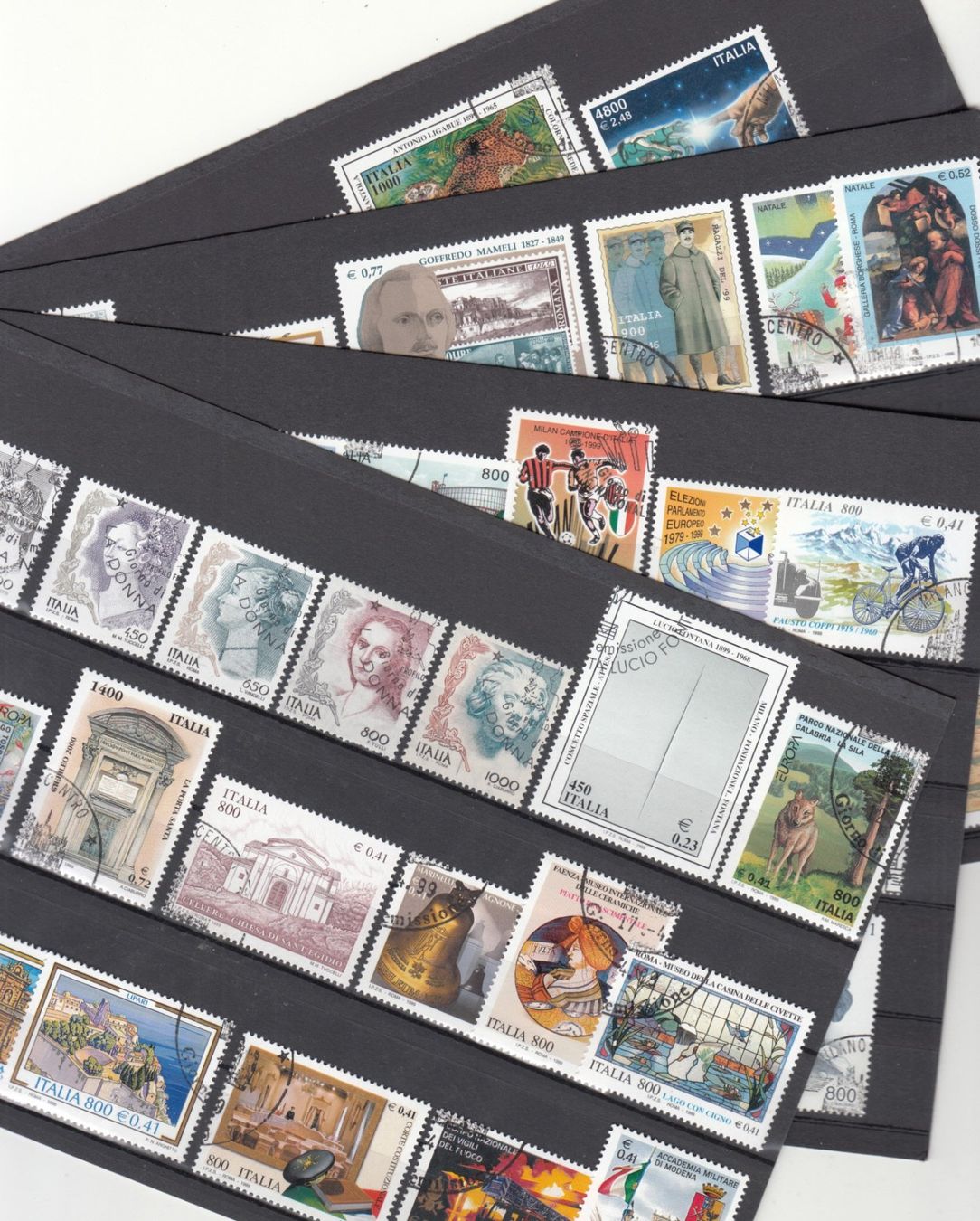 Tous les timbres: Italien 1999 mit ET – D'occasion à Bürglen TG par StampGraf
