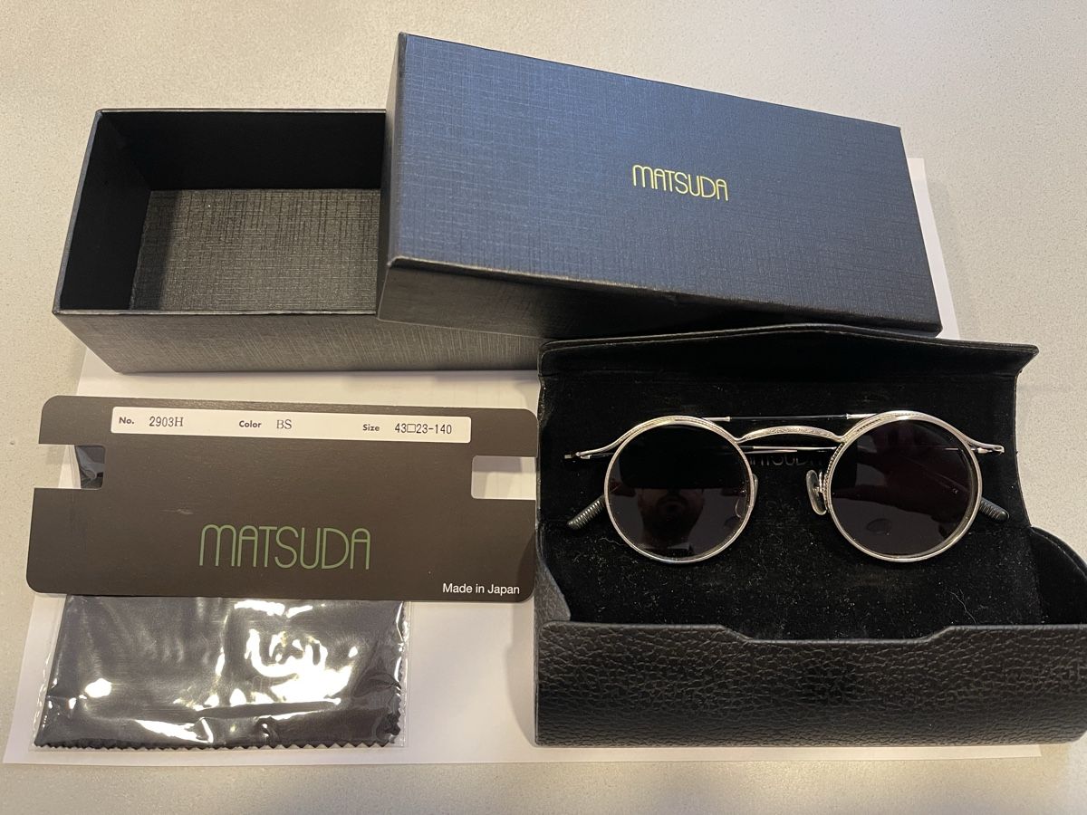 Brillen & Gläser: Matsuda 2903H Titanium Gradient Lens – Gebraucht aus St. Moritz von Zestas 5