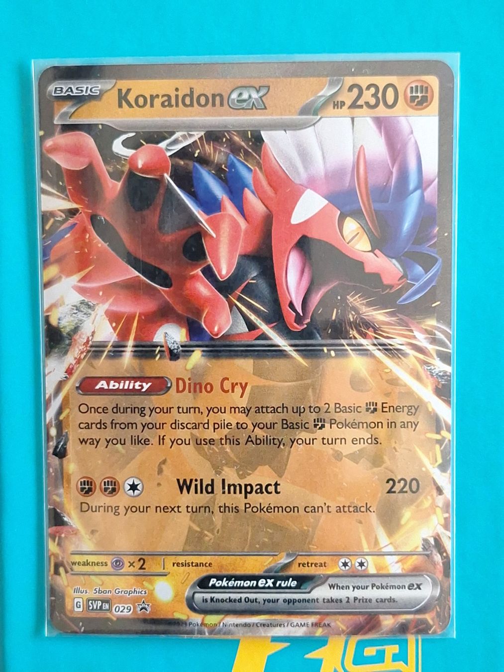 Pokémon Carte collezionabili: Koraidon ex – Usato da Altstätten SG venduto da GGsGameshop