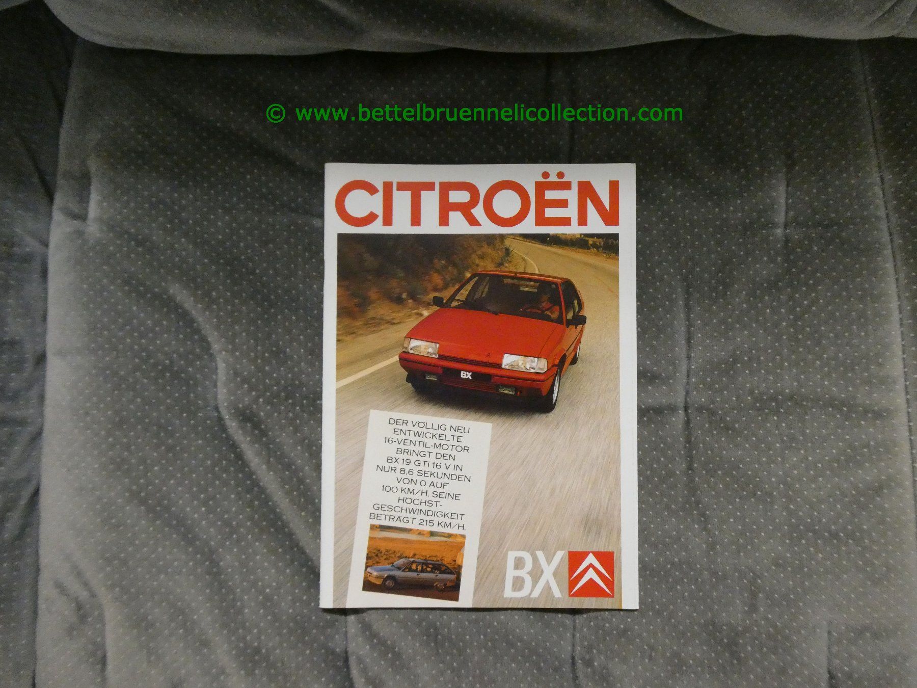 Citroën Documenti: Citroën BX 1987/07 Prospekt deutsch – Usato da Weingarten-Kalth venduto da Bettelbruenneli