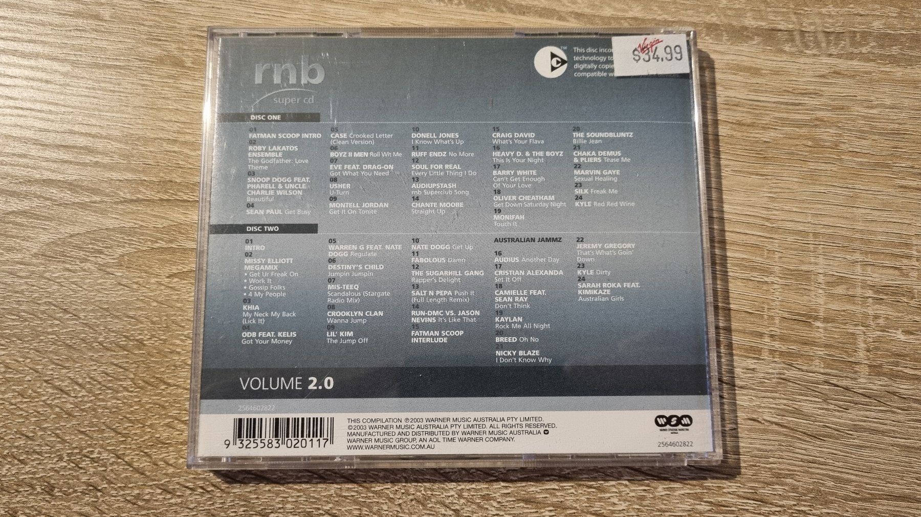CD: Various - rnb Super CD Volume 2.0 – Usato da Hagenbuch ZH venduto da lecterr55 3