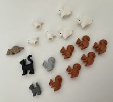 Tiere LEGO Eichhörnchen Hase Vogel NEU