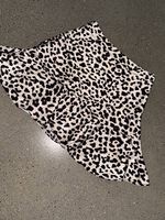 Rock leoprint satin optik gr. 38