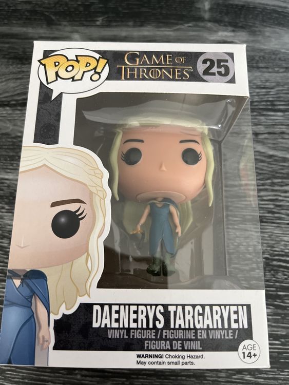 Funko Pop! Game Of Thrones – Mhysa Daenerys (Robe Bleue) – Figurine Vinyle 9 Cm – Collection Officielle