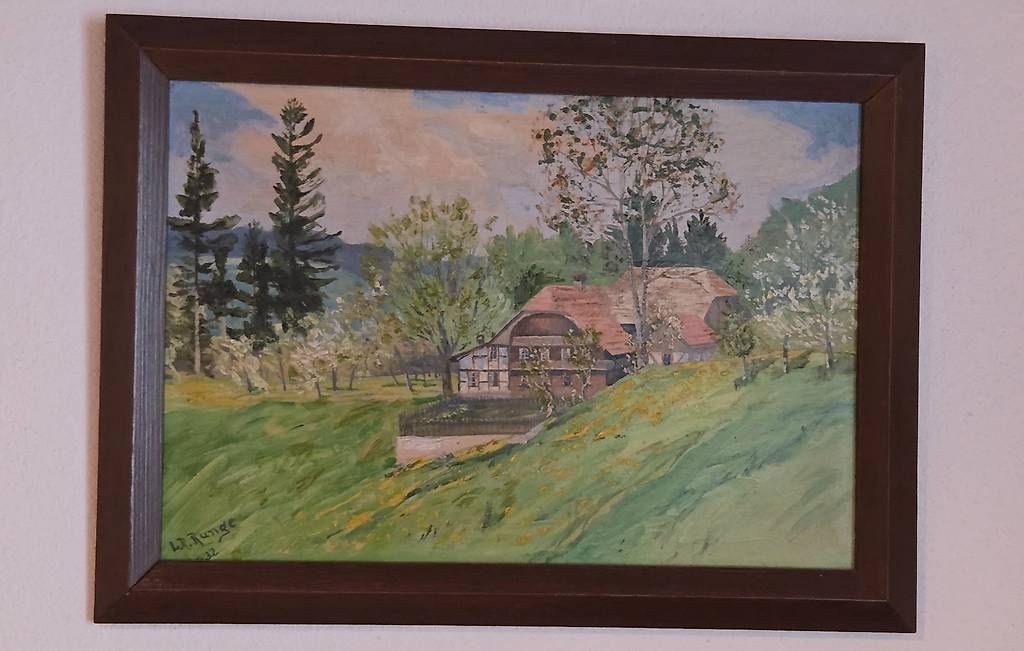 Dipinti: Antikes Bild LR.Runge 1932 – Usato da Worb venduto da Soan67