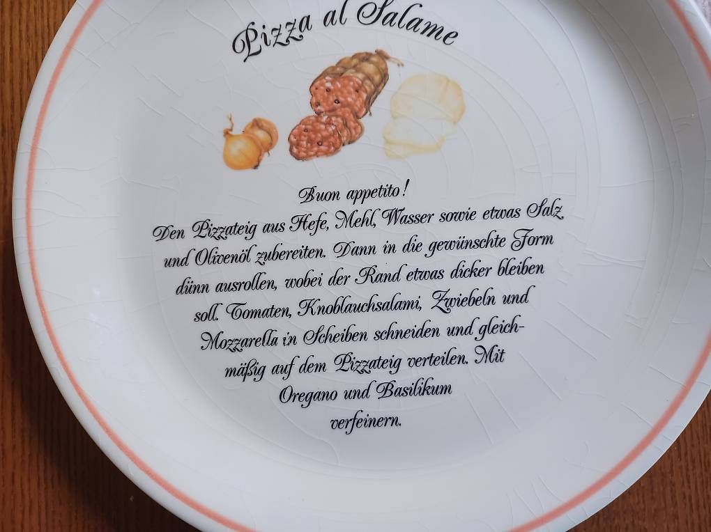 Piatti: Pizzateller aus Porzellan  – Usato da Niederbipp venduto da flodur55 3