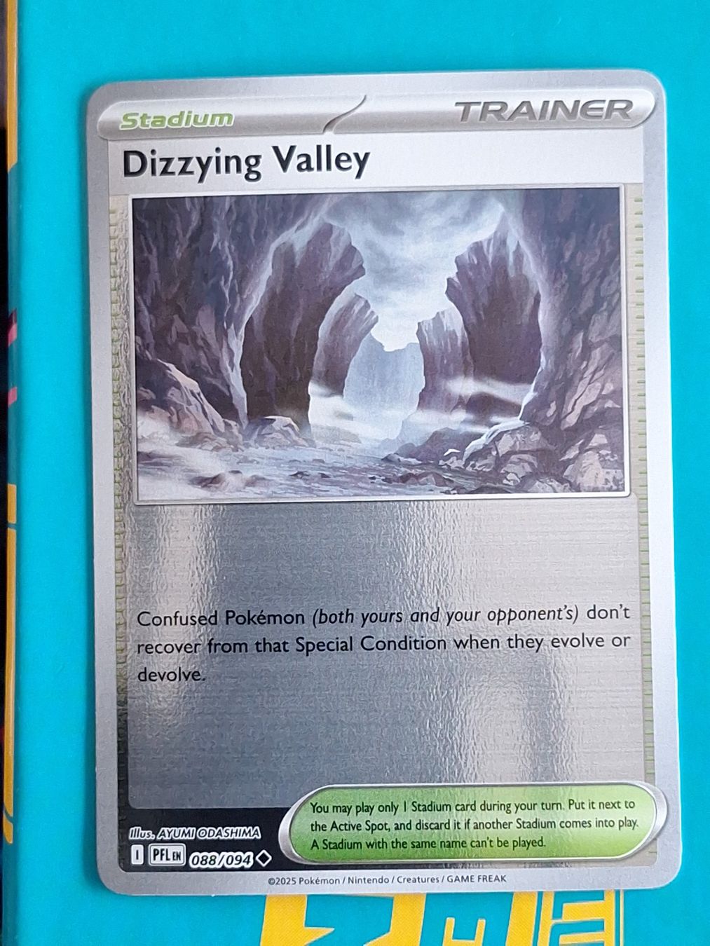 Pokémon Carte collezionabili: Dizzying Valley - Reverse Holo - Pokemon Phantasmal Flames – Usato da Altstätten SG venduto da GGsGameshop