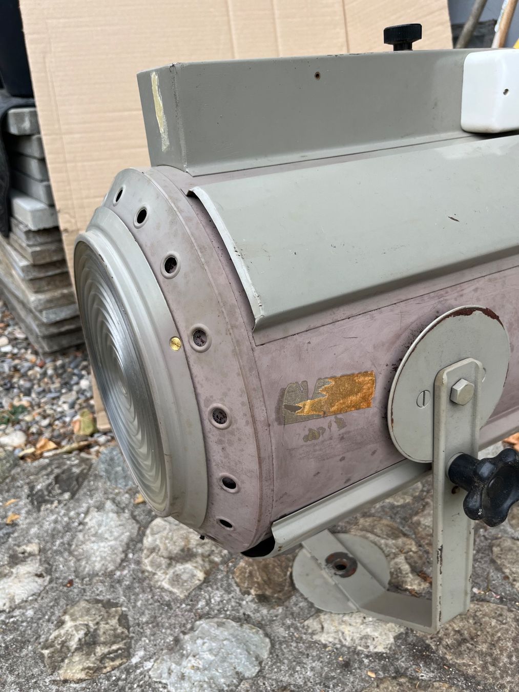 Schweizer Armee Lampen: Lampe / Grosser Militär Scheinwerfer – Gebraucht aus Muenchenstein von linkerhandschuh 2